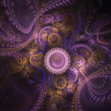 sihirli bir desen ile fantastik arka plan