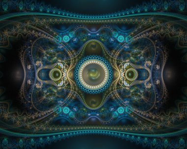 sihirli bir desen ile fantastik arka plan