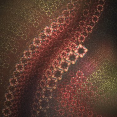 koyu renkli fraktal desen, yaratıcı grafik tasarım için dijital sanat