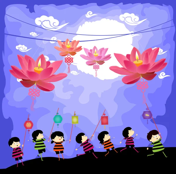 Hintergrund des Herbstfestes — Stockvektor