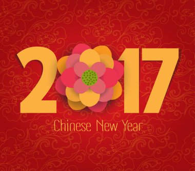 Çin yeni yıl kartı