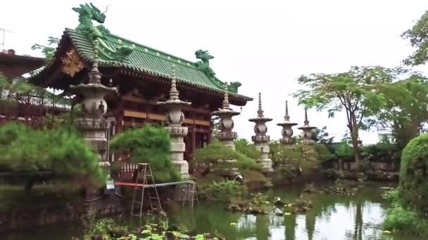 Храм Мін Тан Плейку В "єтнам — стокове відео