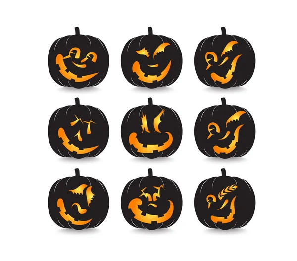 Citrouille d'Halloween — Image vectorielle