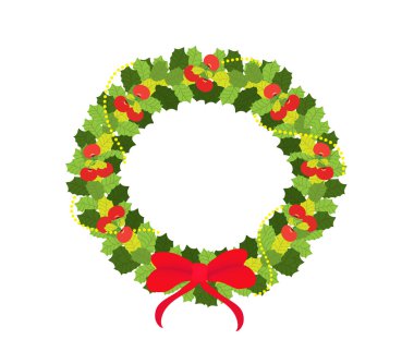 Noel süsleyici çelenk