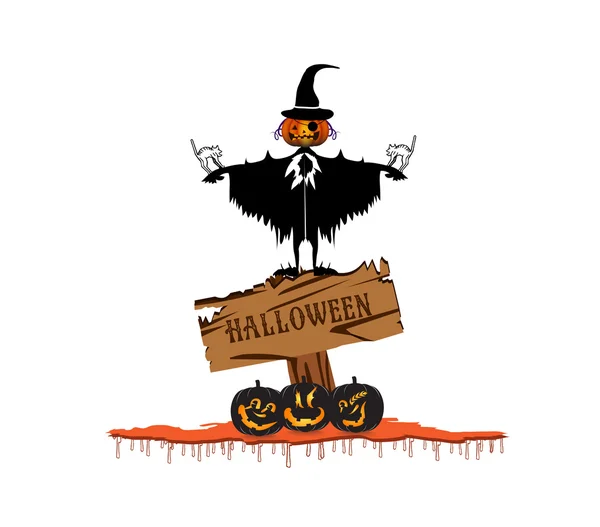 Scarecrow — Stock Vector