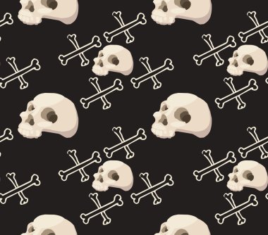 Kafatasları ile kusursuz desen