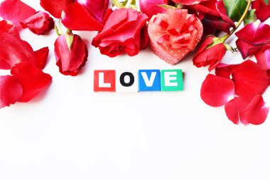 Sevgililer günü için kırmızı gül