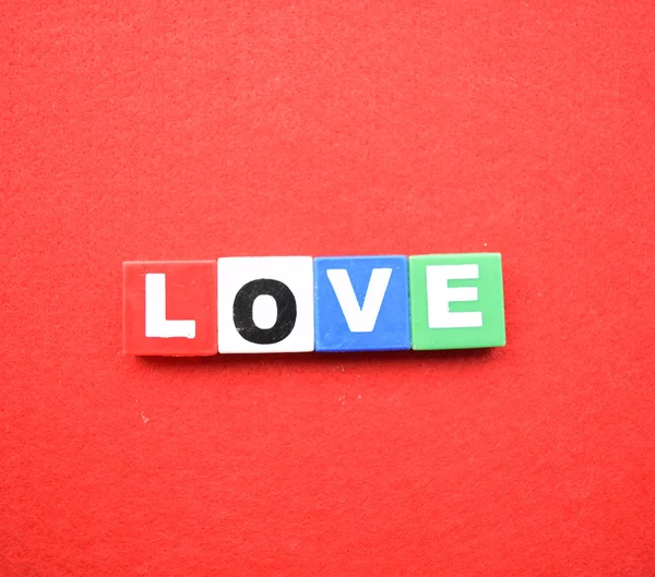 Valentines Day love greeting car — Stock Photo, Image