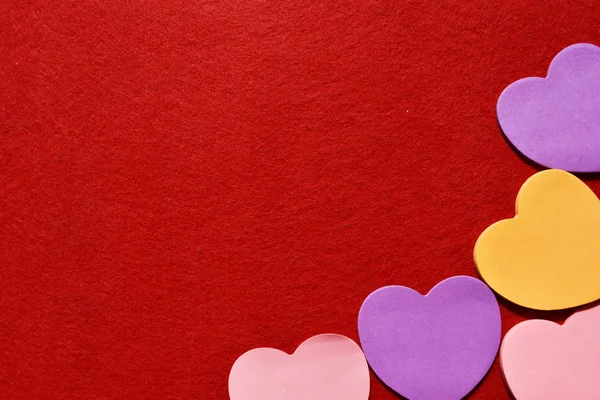 Valentýn pozadí se srdcem — Stock fotografie