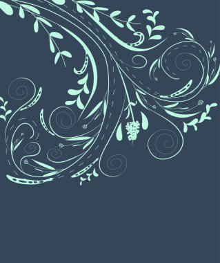 Çiçek doodle, çiçek doku