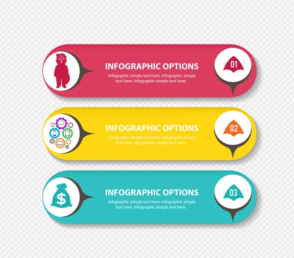 Style Infographique d'affaires — Image vectorielle