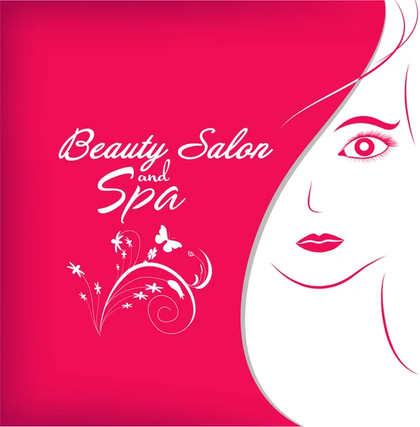 Beauty salon and spa — Stock Vector