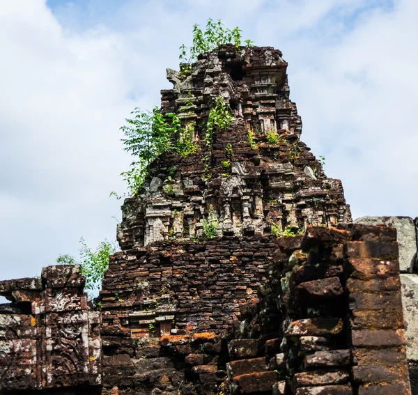 Cham kültür antik Hindu tamples — Stok fotoğraf