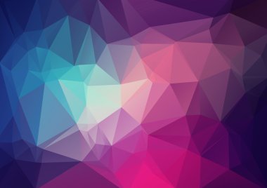 Renkli geometrik arkaplan