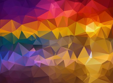 Renkli geometrik arkaplan