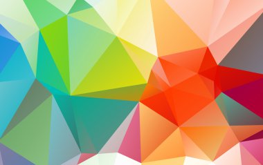 Renkli geometrik arkaplan