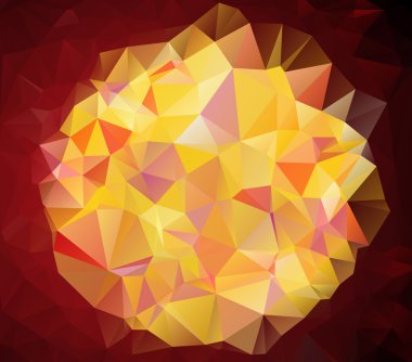 Çokgen Mozaik Arkaplanı