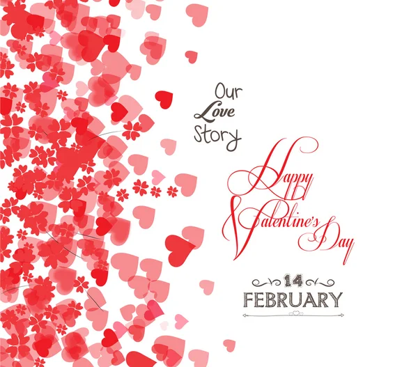С Днем Святого Валентина — стоковый вектор