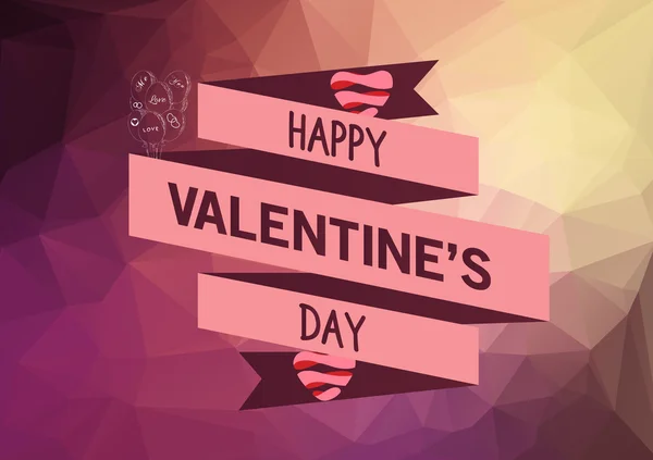 Feliz día de San Valentín — Vector de stock