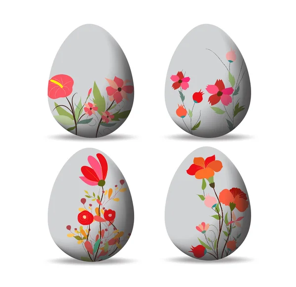Húsvéti tojás, és kellemes Húsvéti Ünnepeket — Stock Vector