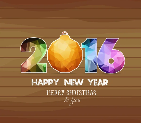 2016 Joyeux Noël — Image vectorielle