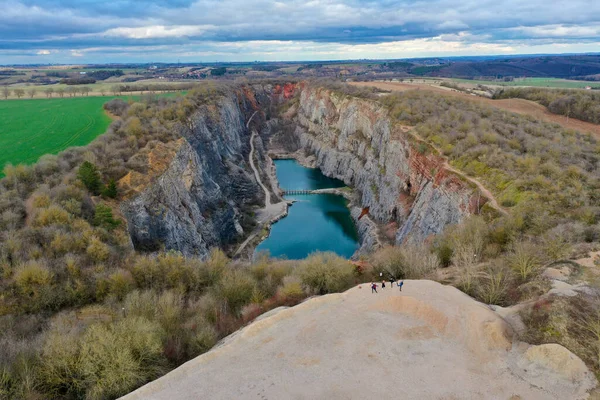 Çek Cumhuriyeti 'ndeki Büyük Amerika Kanyonu