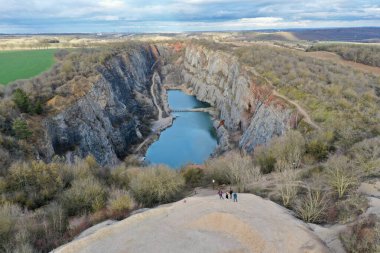 Çek Cumhuriyeti 'ndeki Büyük Amerika Kanyonu