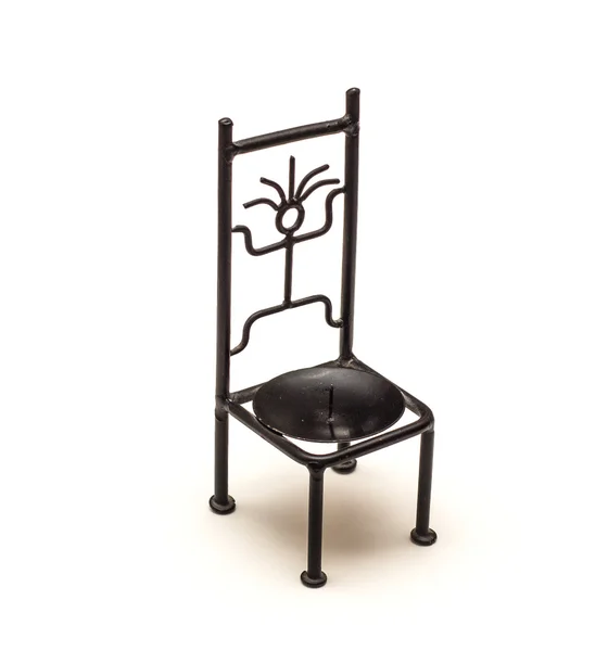 Candelabro en forma de silla —  Fotos de Stock