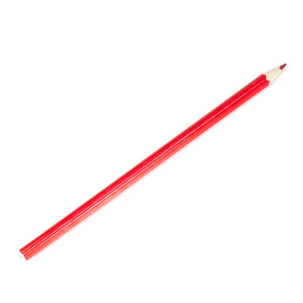 Červená tužka. — Stock fotografie