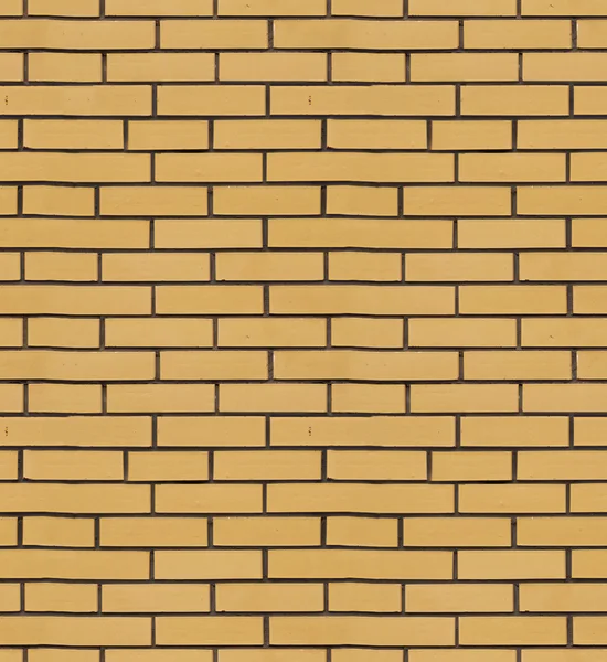 The texture of yellow brick cladding — Stock Photo, Image