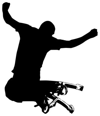 erkek ayakkabıları atlama ile