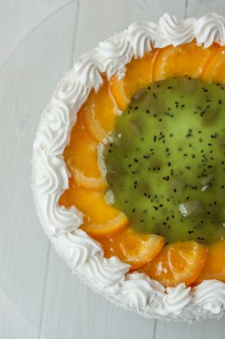  Meyve jöle ile pasta