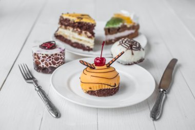  bir sürü farklı kek