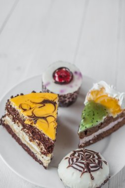  bir sürü farklı kek