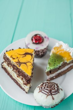  bir sürü farklı kek