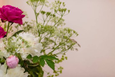 narin şakayık çiçekli şenlikli arka plan