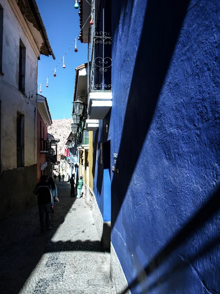 Rua Jaen em La Paz — Fotografia de Stock