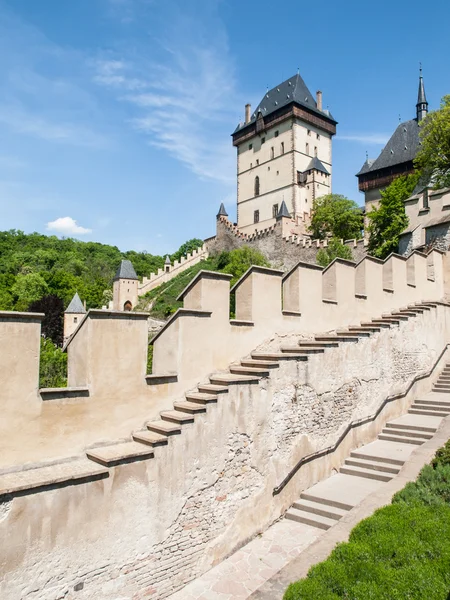 Karlstejn Royal Castle — Stock Photo, Image