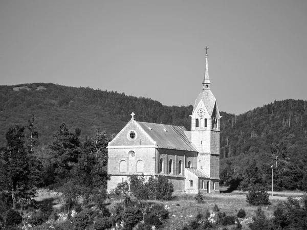 Church on a hill — Stock Photo, Image