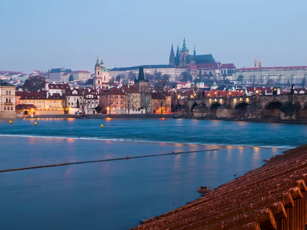 Praag vroege ochtend — Stockfoto