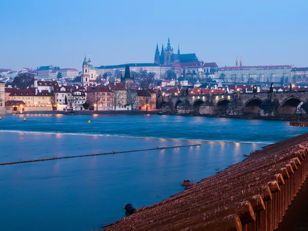 Praag vroege ochtend — Stockfoto