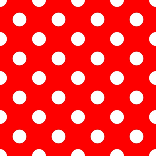 Naadloos polka dot patroon — Stockvector