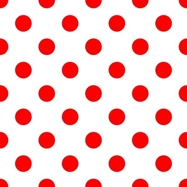 Motif sans couture à pois — Image vectorielle