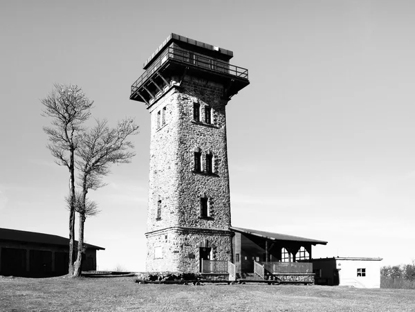 Kurzs tower on Cerchov Mountain — Stock Photo, Image