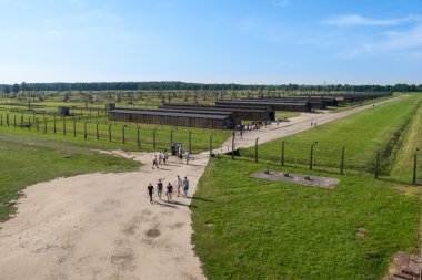 Auschwitz - Birkenau Concentation camp clipart