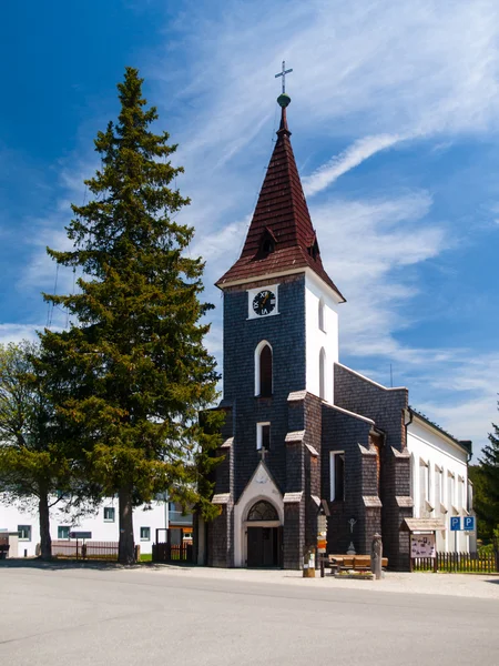 Iglesia de San Esteban en Kvilda —  Fotos de Stock