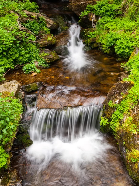 Details verschwommener Flussläufe — Stockfoto