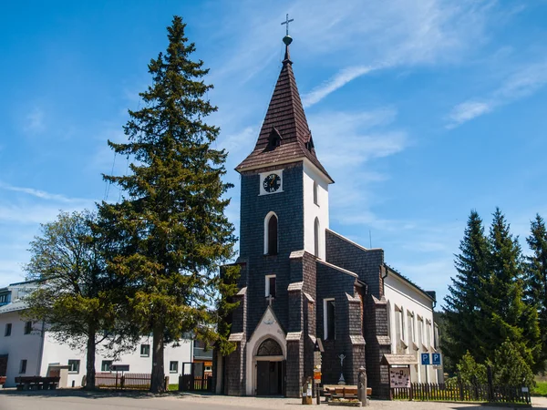 Iglesia de San Esteban en Kvilda —  Fotos de Stock