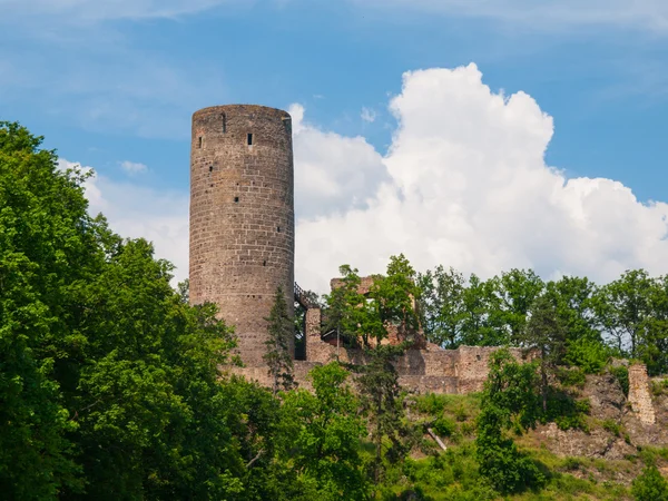 Zřícenina hradu žebrák — Stock fotografie