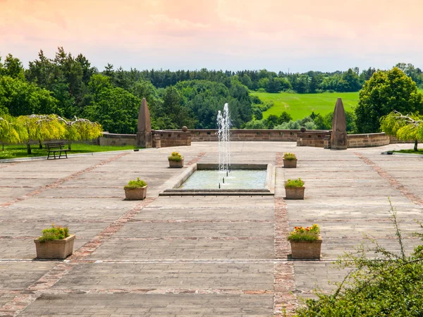 Memorial da Guerra Mundial em Lidice — Fotografia de Stock